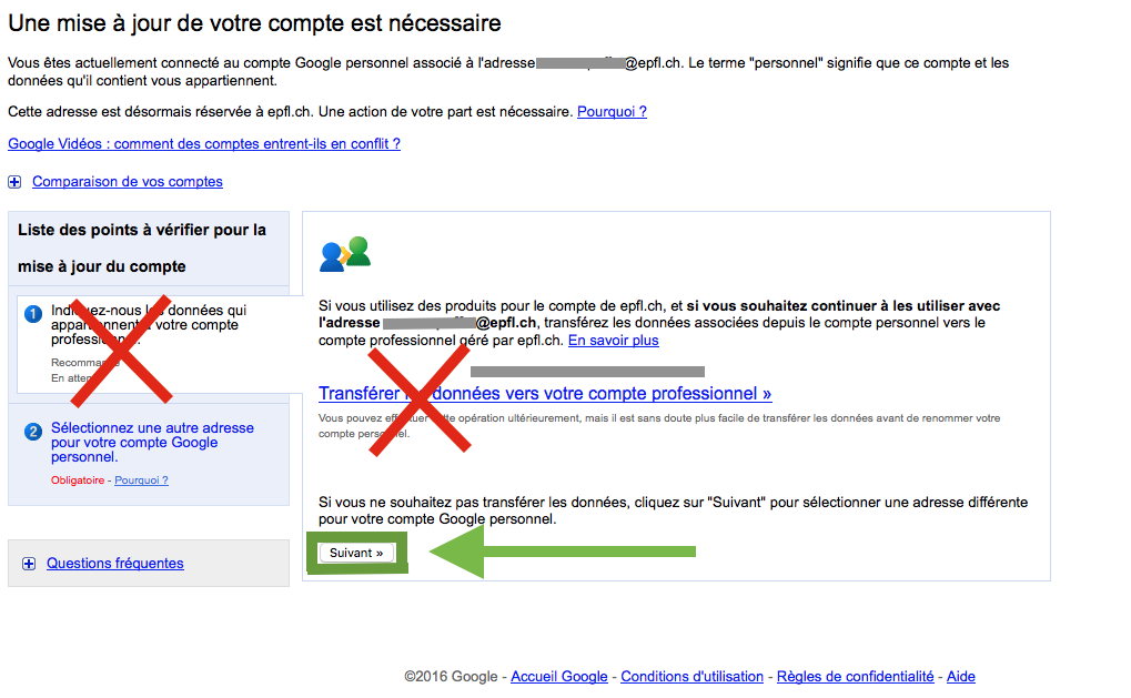 I Have A Previous Google Epfl Ch Account And Can Not Log In